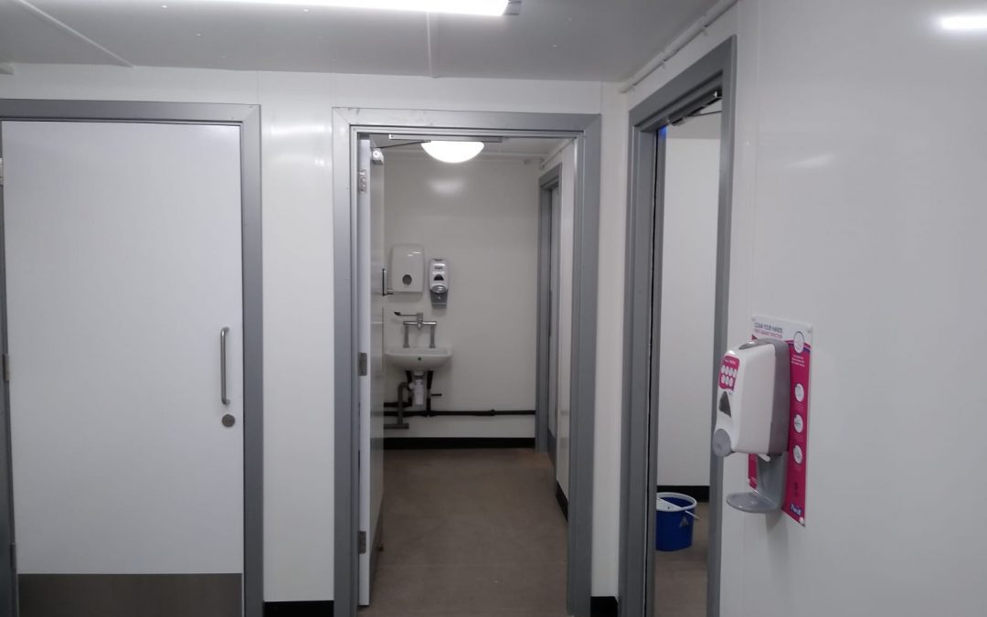 Emergency COVID-19 Pod at St Helier Hospital